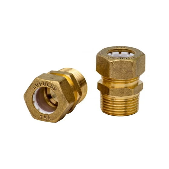 Муфта «труба-наружная резьба» (папа) 15мм×1/2
